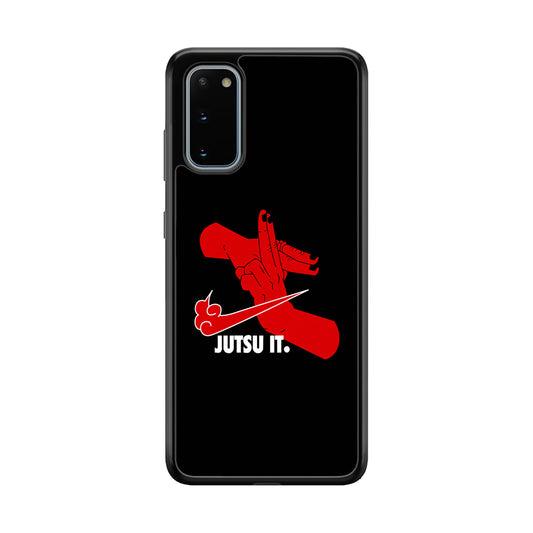 Nike Logo Jutsu It Samsung Galaxy S20 Case-Mobile Phone Case-Rubber Black (2D Case)-Altracase