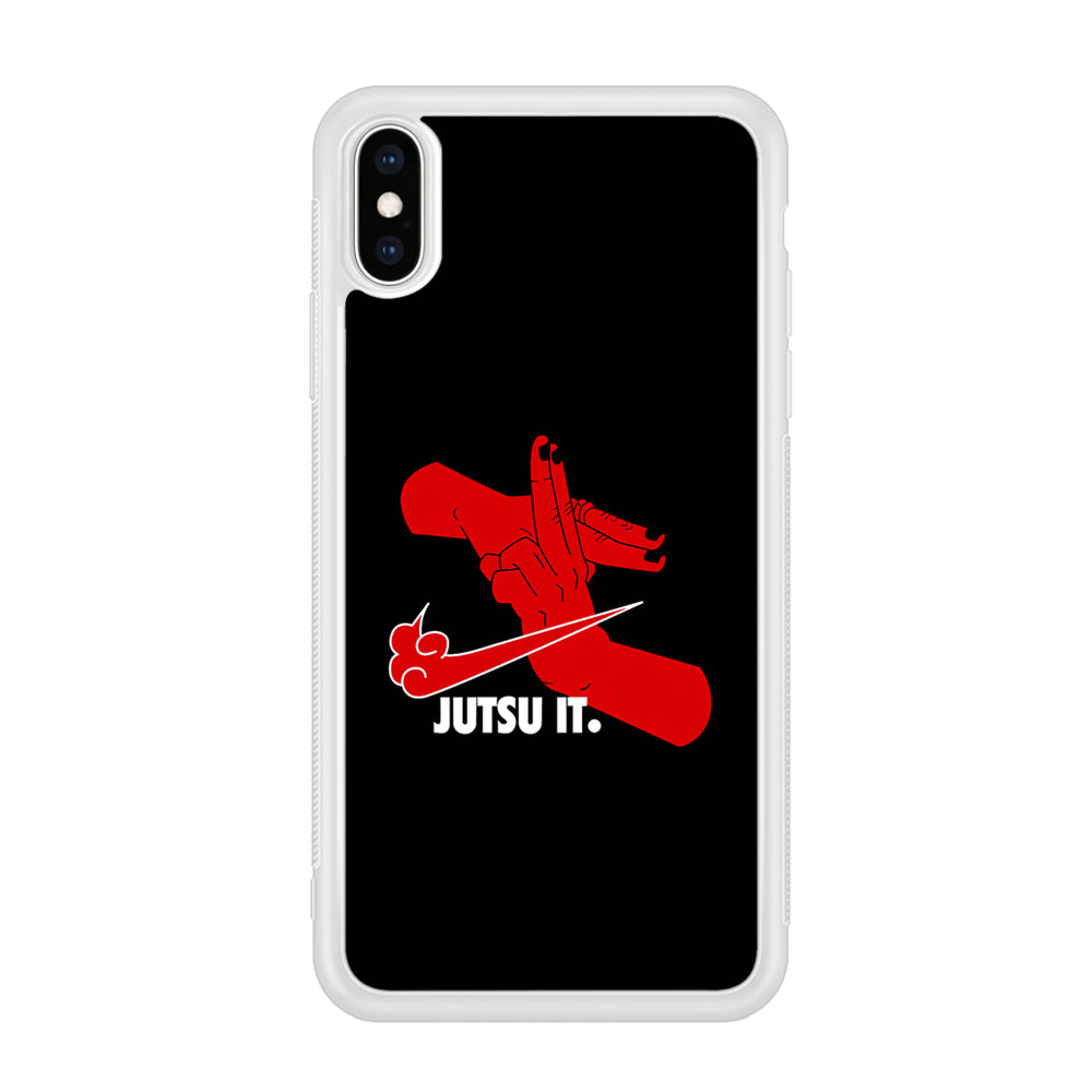 Nike Logo Jutsu It iPhone Xs Case