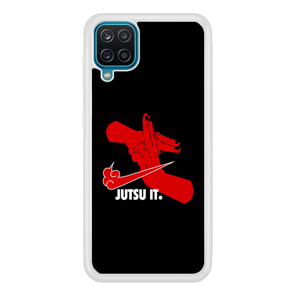 Nike Logo Jutsu It Samsung Galaxy A12 Case