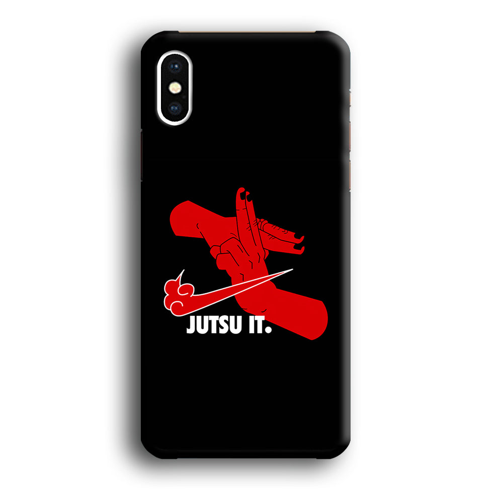 Nike Logo Jutsu It iPhone Xs Case