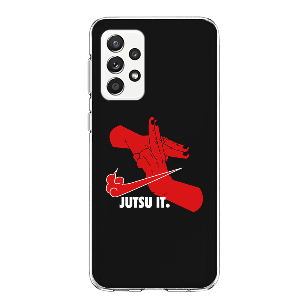 Nike Logo Jutsu It Samsung Galaxy A72 Case