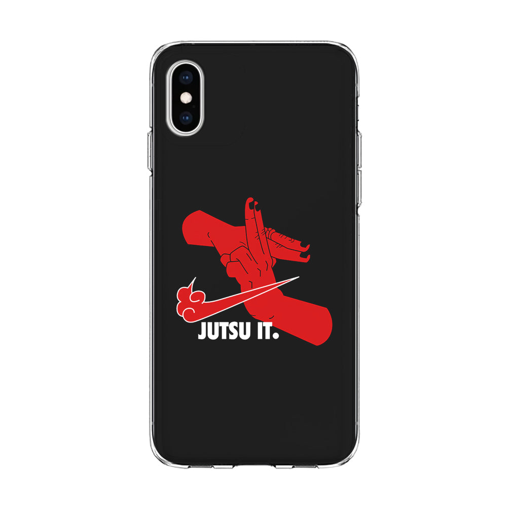 Nike Logo Jutsu It iPhone Xs Case