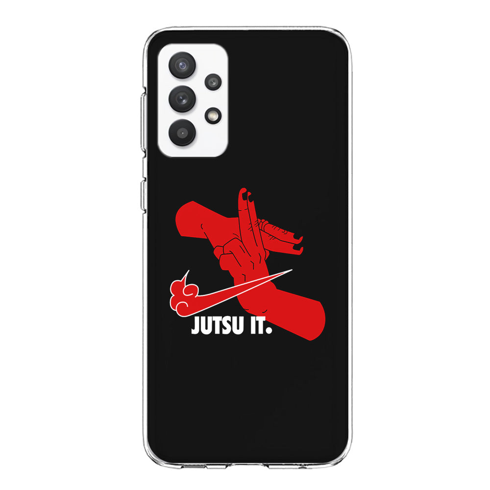 Nike Logo Jutsu It Samsung Galaxy A32 Case