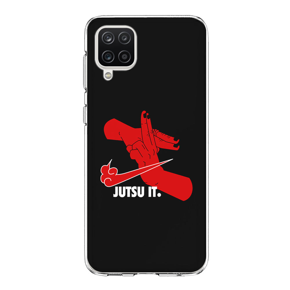 Nike Logo Jutsu It Samsung Galaxy A12 Case