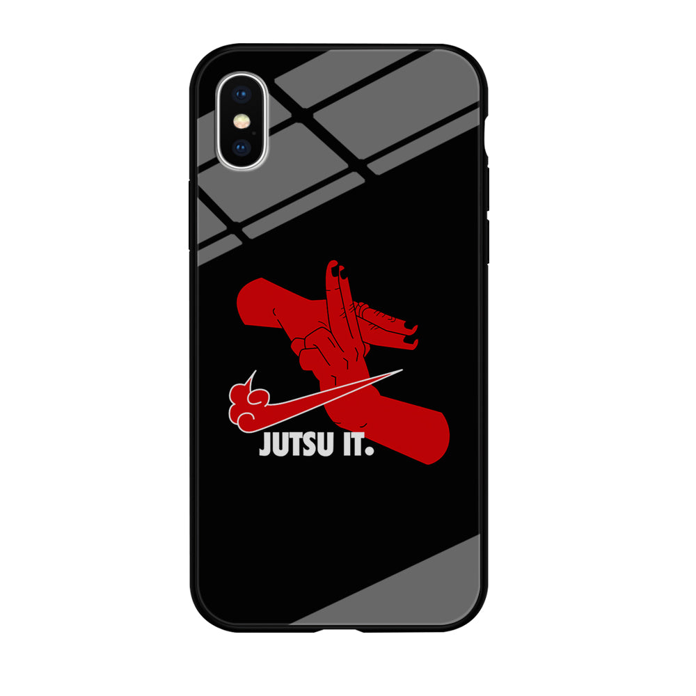 Nike Logo Jutsu It iPhone Xs Case