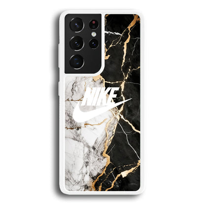 Nike Logo Mix Marble Samsung Galaxy S24 Ultra Case