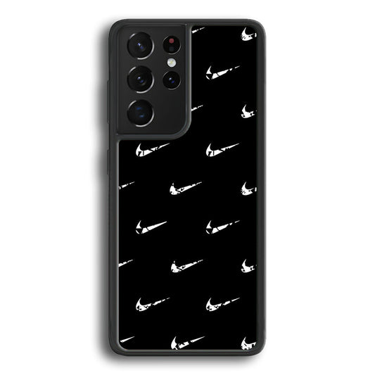 Nike Logo Pattern Samsung Galaxy S24 Ultra Case