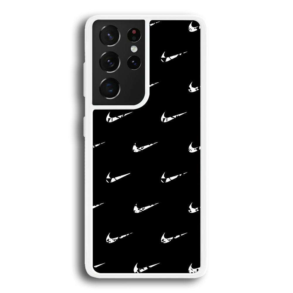 Nike Logo Pattern Samsung Galaxy S24 Ultra Case