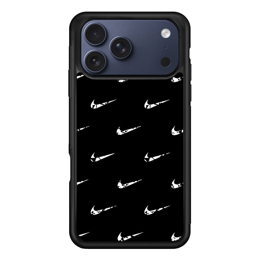 Nike Logo Pattern iPhone 17 Pro Case - Altracase