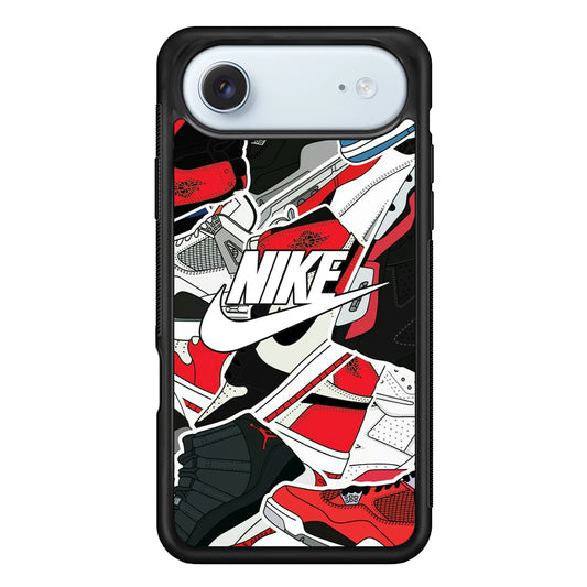 Nike Logo Shoes Pattern iPhone 17 Air Case - Altracase