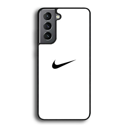 Nike Logo White Simple Samsung Galaxy S23 Case