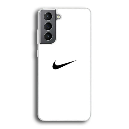 Nike Logo White Simple Samsung Galaxy S22 Plus Case