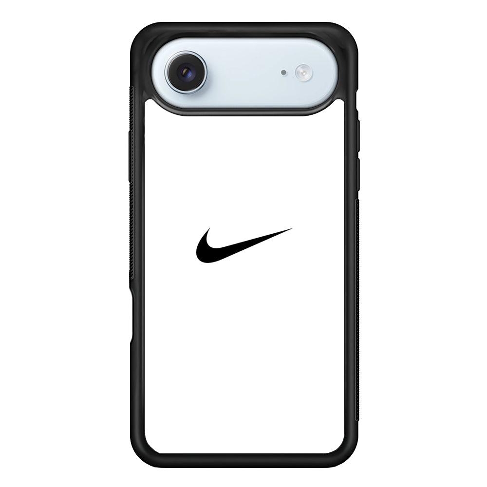Nike Logo White Simple iPhone 17 Air Case - Altracase