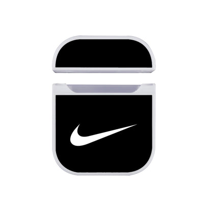 Nike Logo in The Dark Apple AirPods Case-AirPod Case-White-Altracase