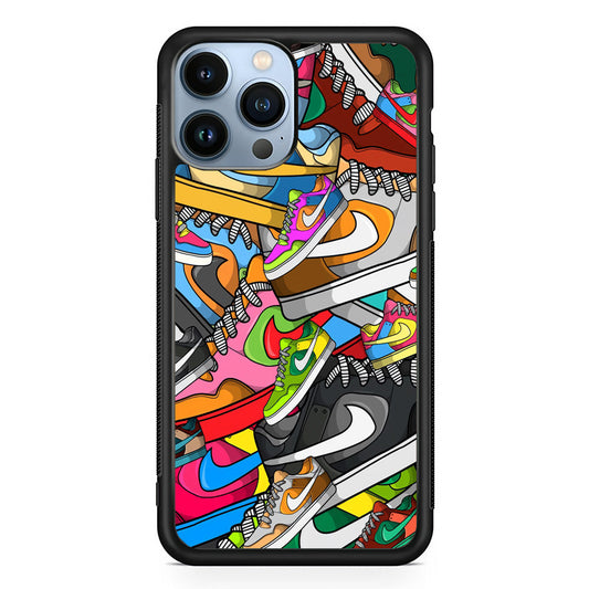 Nike Mix Shoes iPhone 15 Pro Case