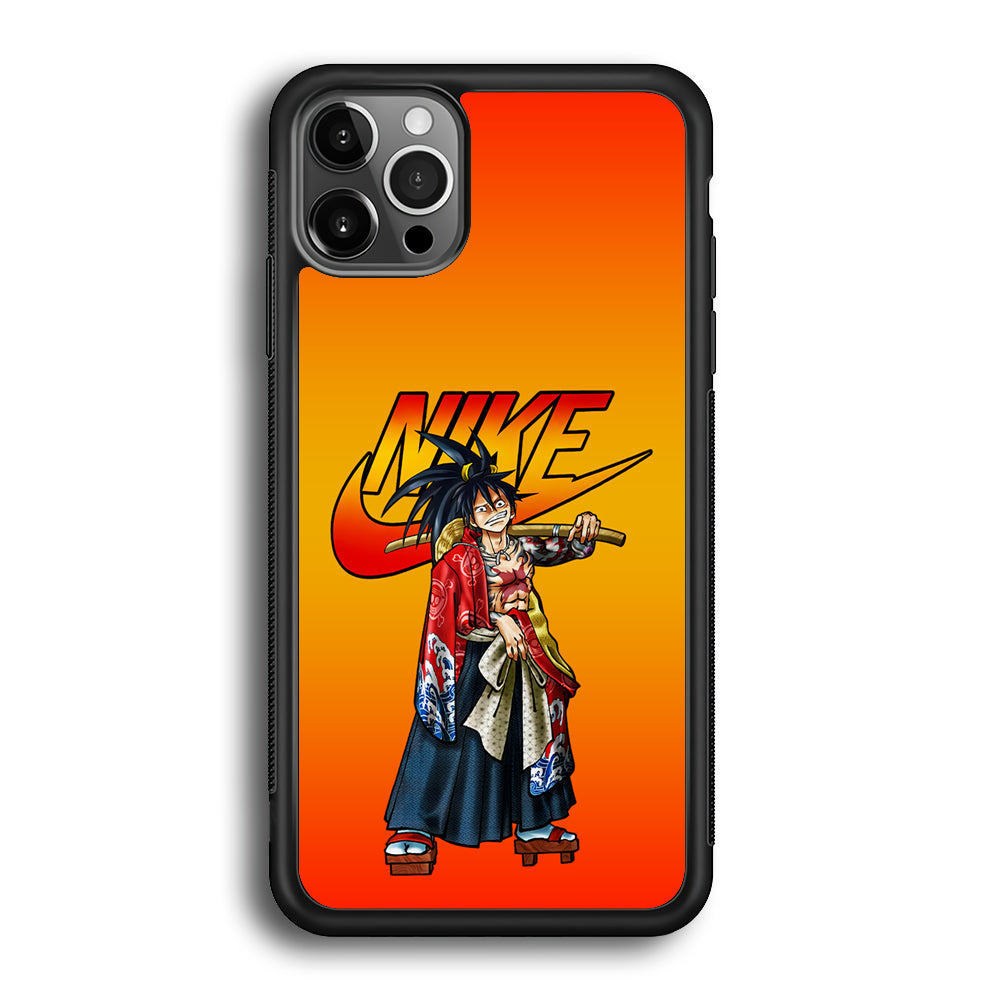 Nike Monkey D Luffy iPhone 12 Pro Case