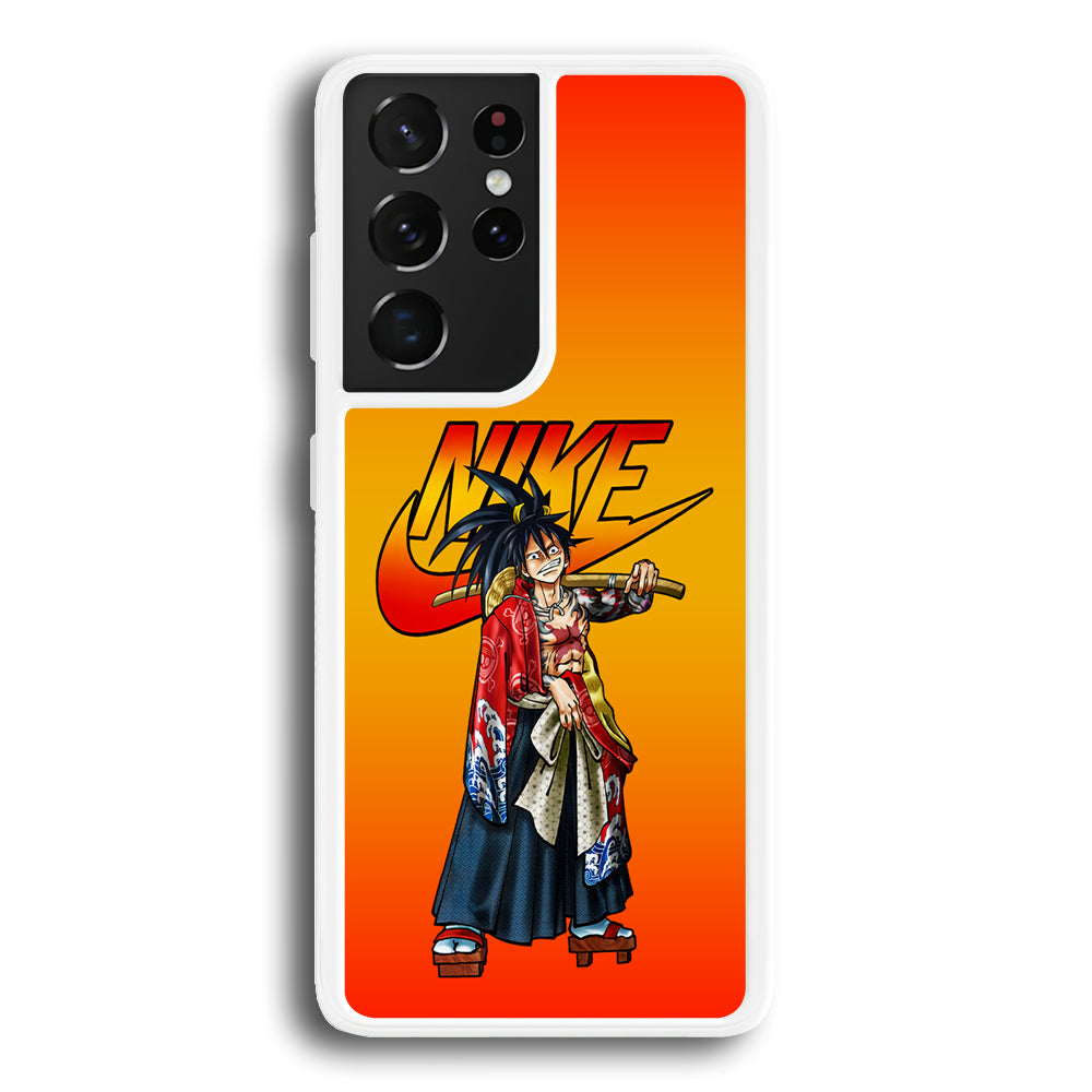 Nike Monkey D Luffy Samsung Galaxy S23 Ultra Case