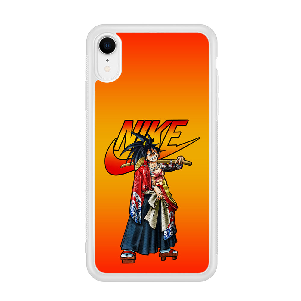 Nike Monkey D Luffy iPhone XR Case