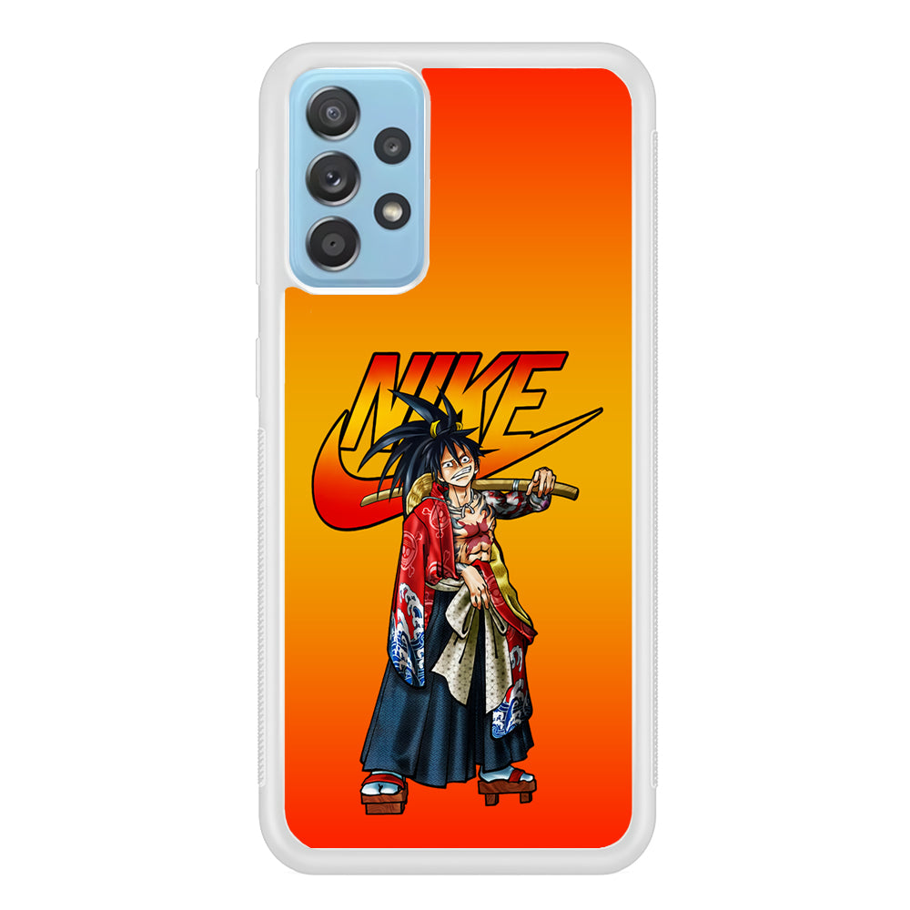 Nike Monkey D Luffy Samsung Galaxy A72 Case