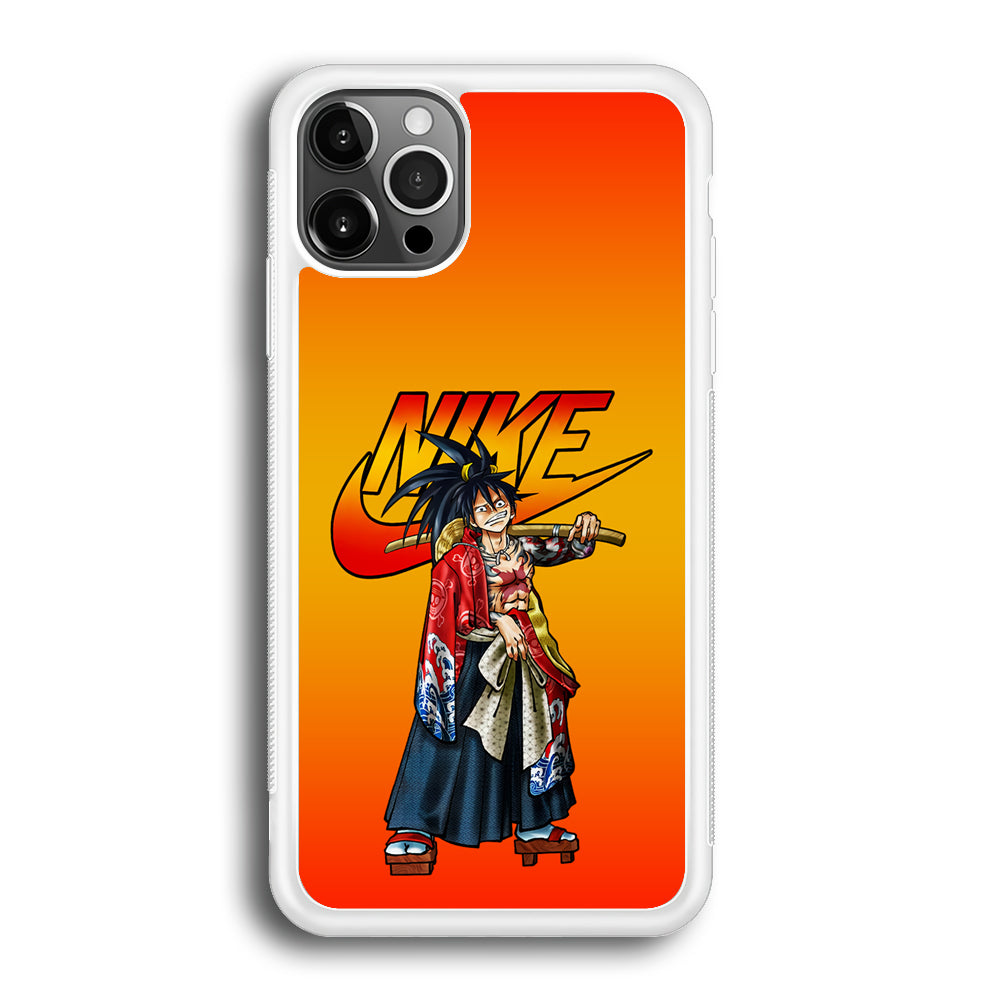 Nike Monkey D Luffy iPhone 12 Pro Case