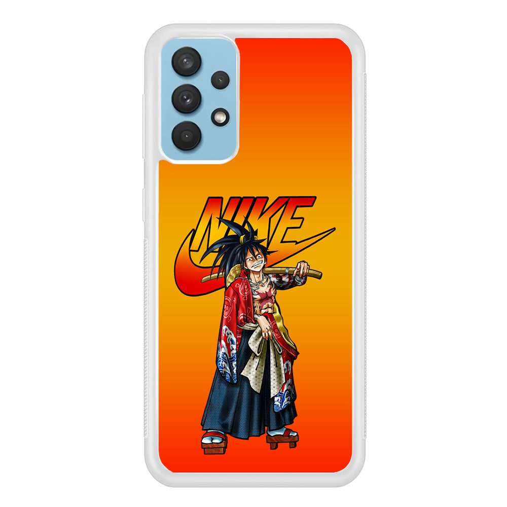 Nike Monkey D Luffy Samsung Galaxy A32 Case