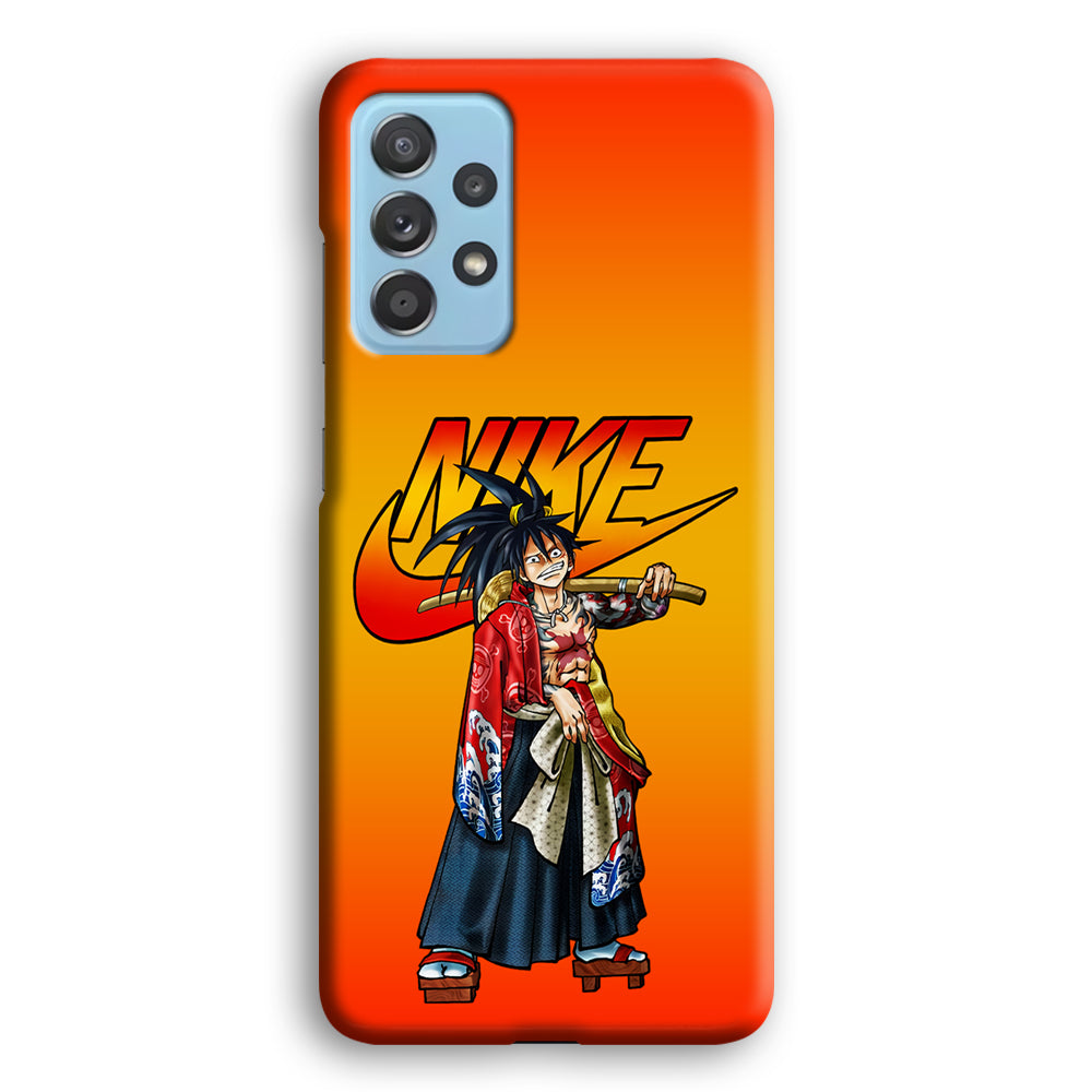 Nike Monkey D Luffy Samsung Galaxy A52 Case