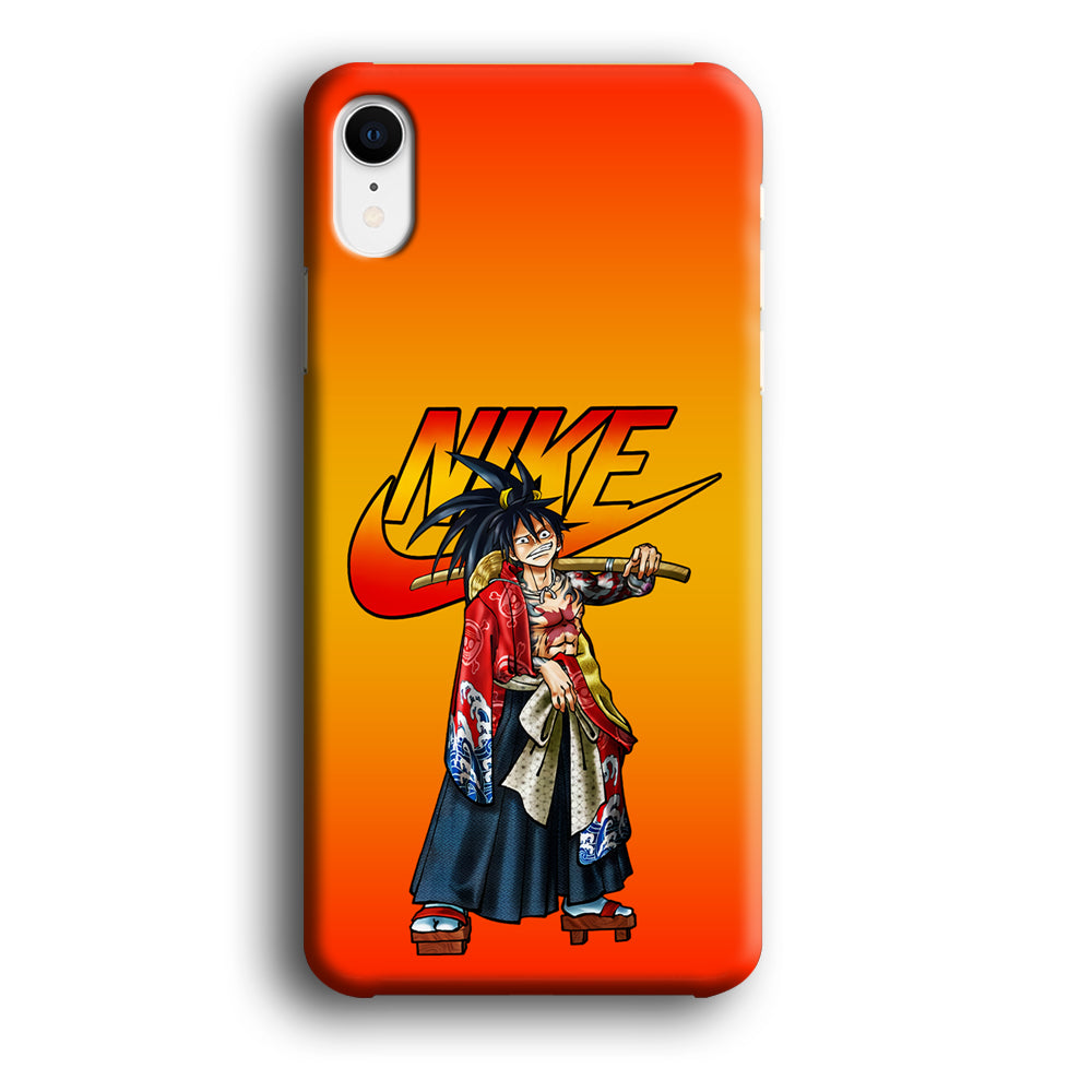 Nike Monkey D Luffy iPhone XR Case