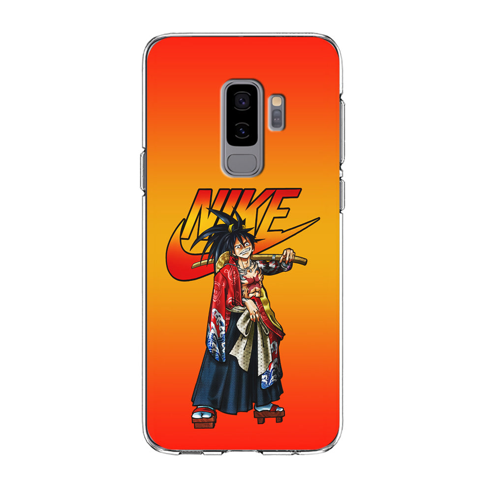 Nike Monkey D Luffy Samsung Galaxy S9 Plus Case