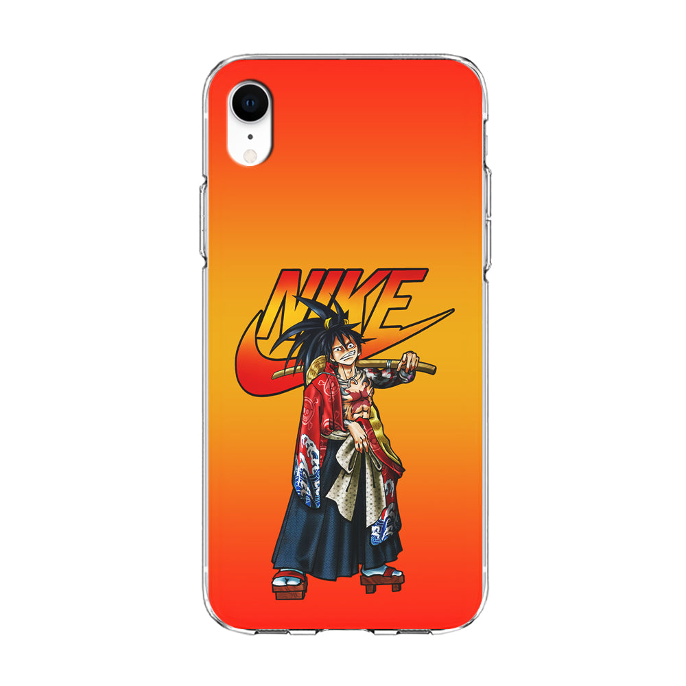 Nike Monkey D Luffy iPhone XR Case