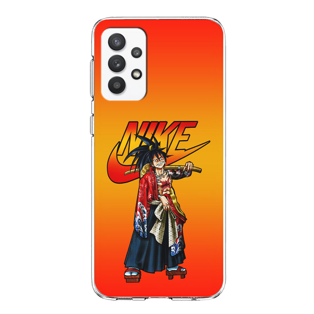 Nike Monkey D Luffy Samsung Galaxy A32 Case