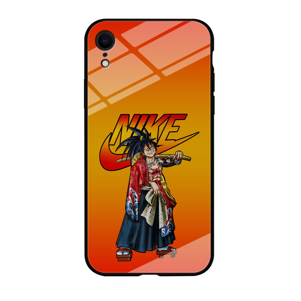 Nike Monkey D Luffy iPhone XR Case