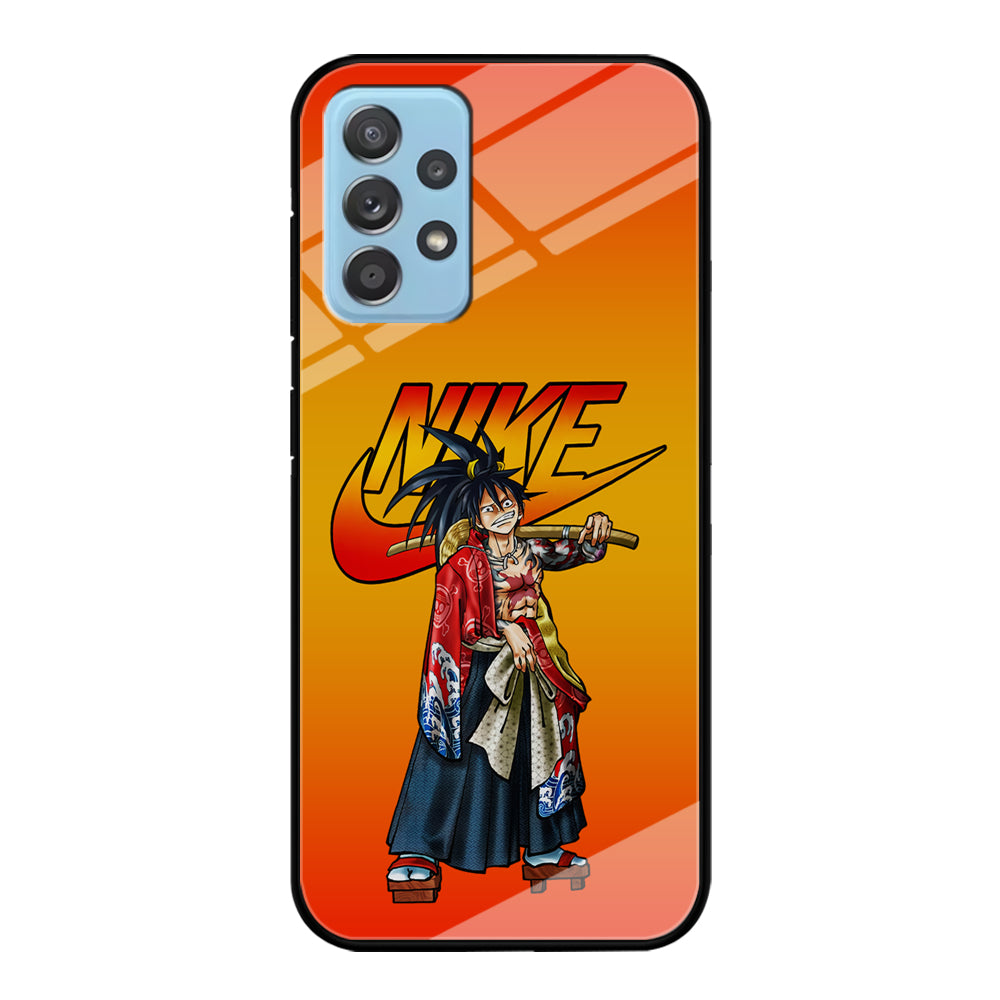 Nike Monkey D Luffy Samsung Galaxy A52 Case