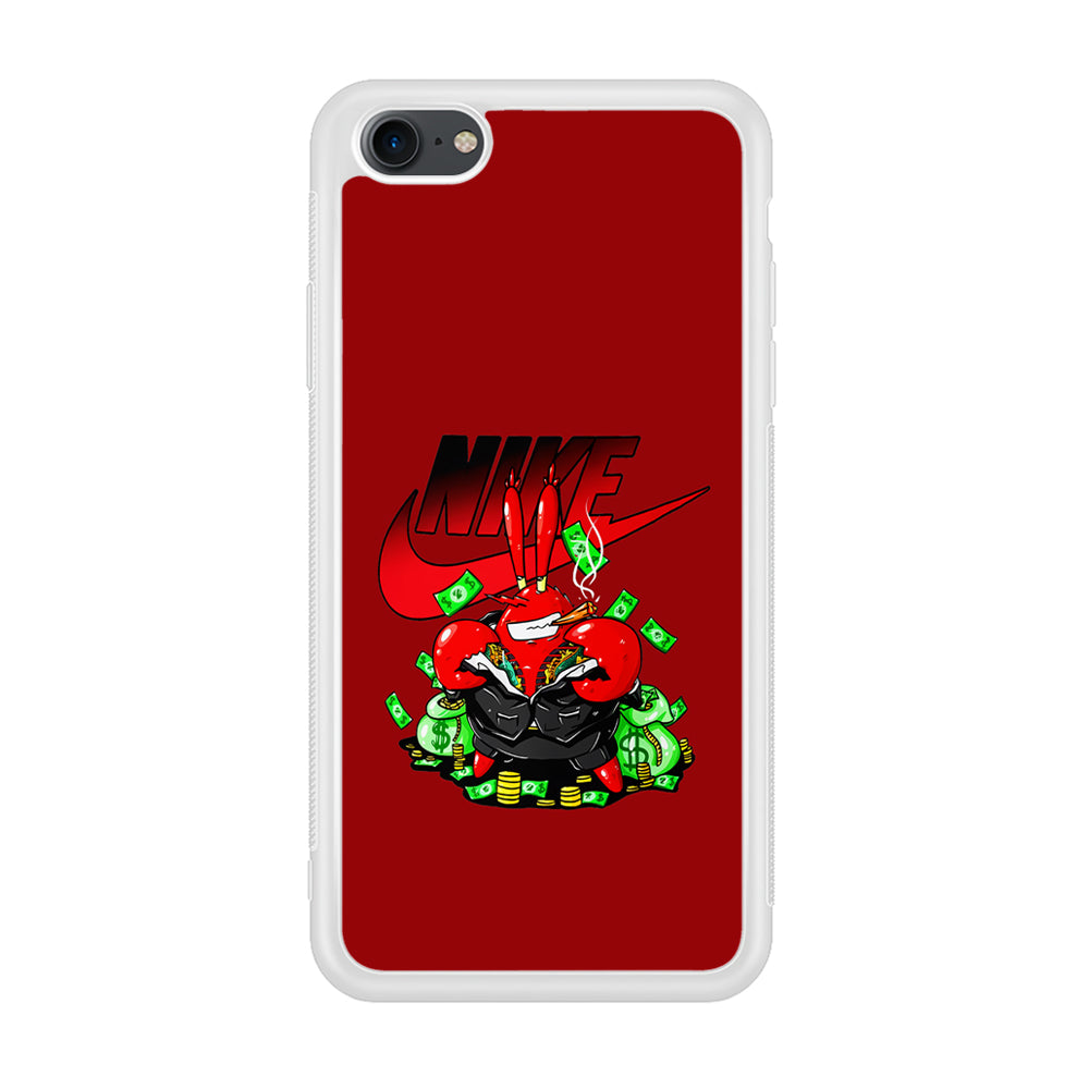 Nike Mr. Krabs Gangster iPhone 7 Case