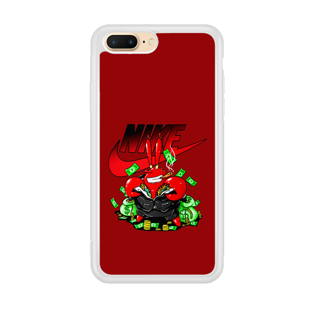 Nike Mr. Krabs Gangster iPhone 7 Plus Case