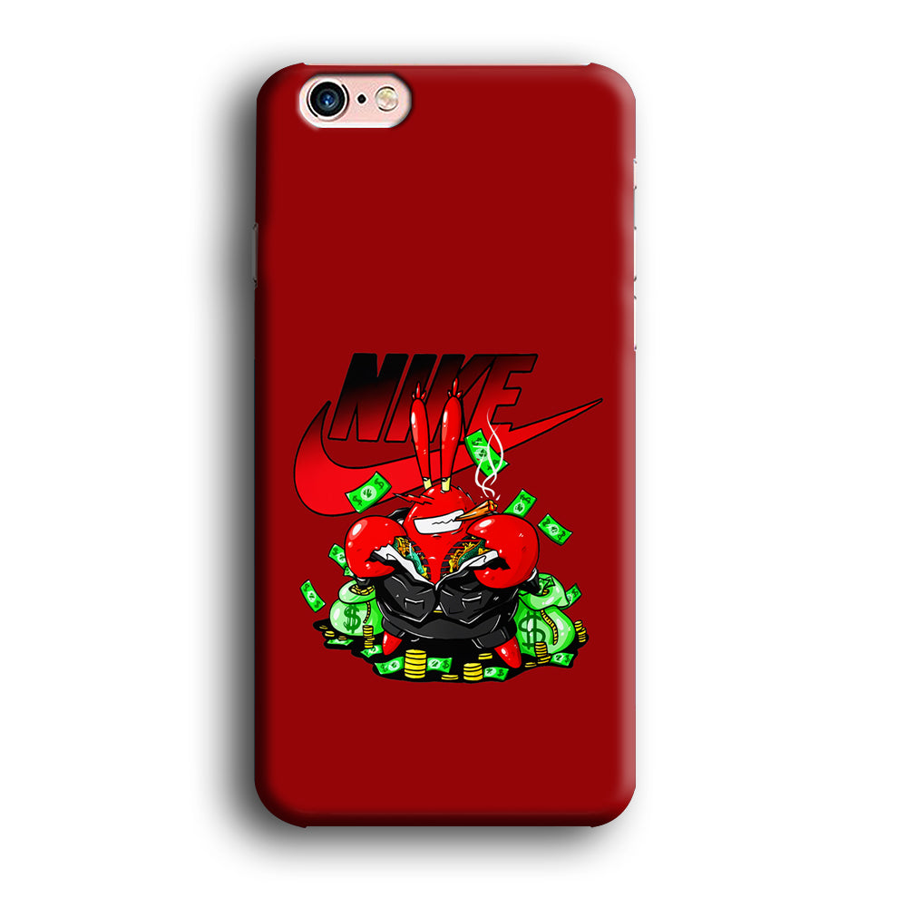 Nike Mr. Krabs Gangster iPhone 6 | 6s Case