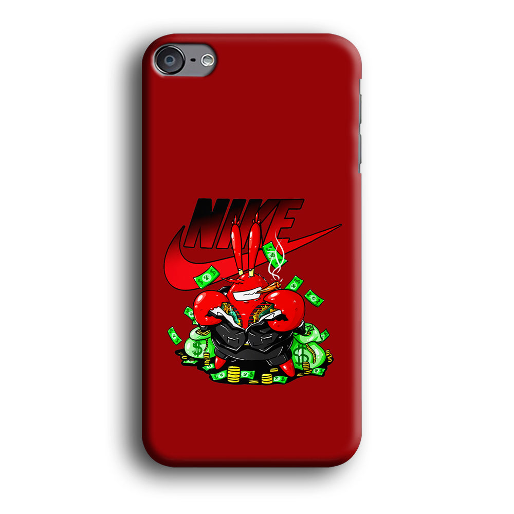 Nike Mr. Krabs Gangster iPod Touch 6 Case