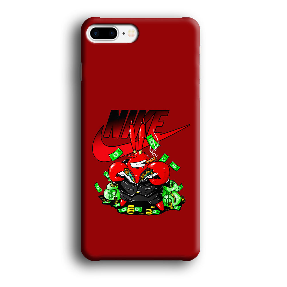 Nike Mr. Krabs Gangster iPhone 7 Plus Case