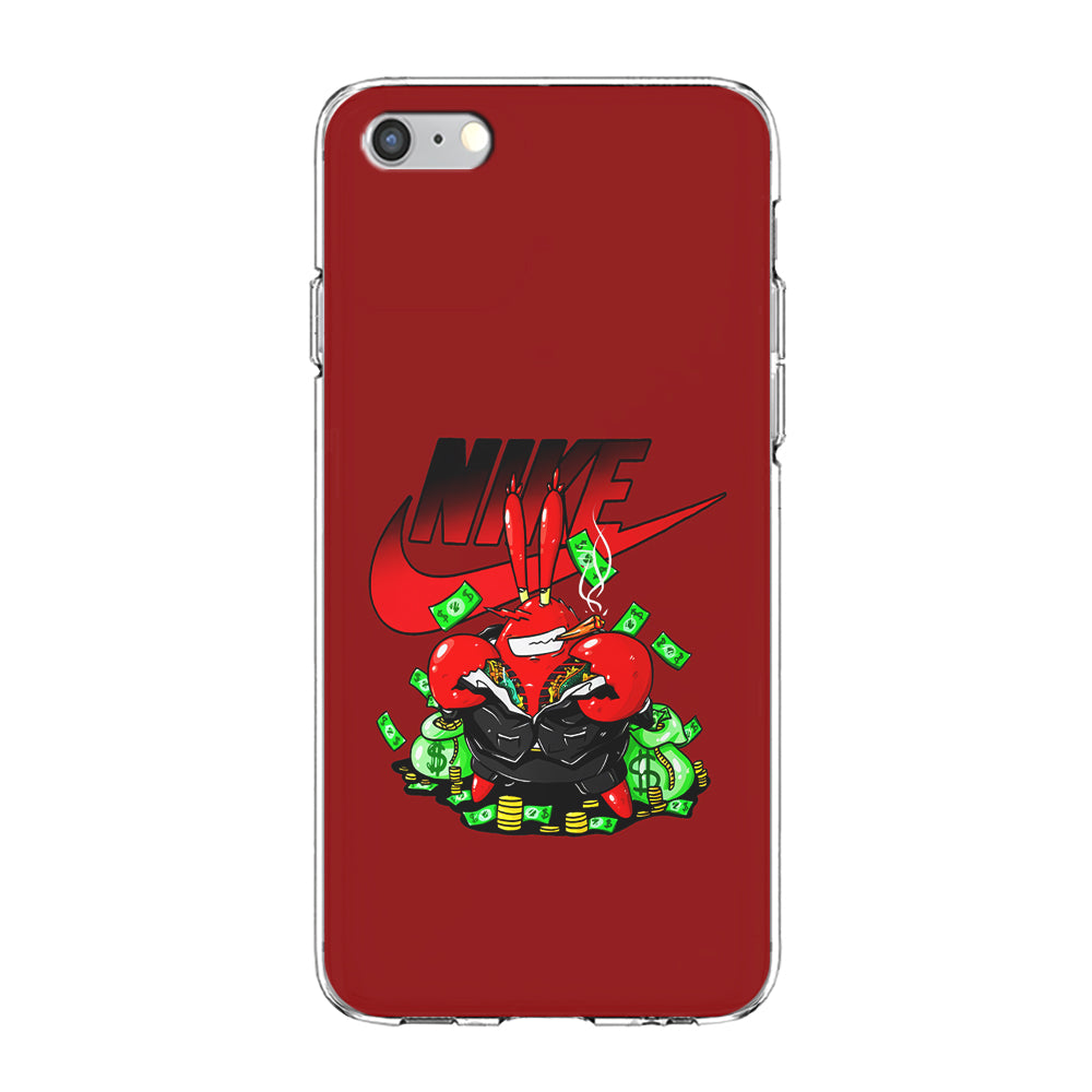 Nike Mr. Krabs Gangster iPhone 6 | 6s Case