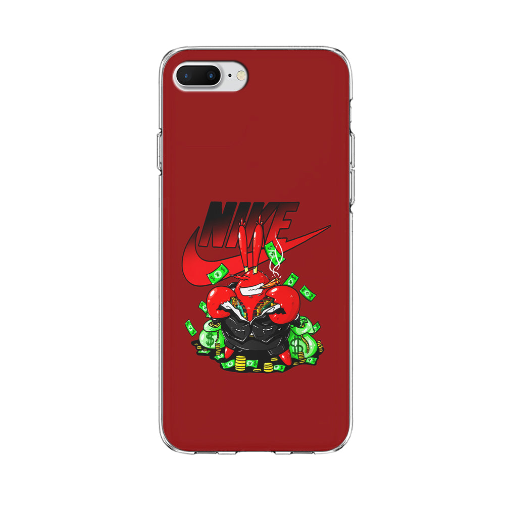 Nike Mr. Krabs Gangster iPhone 7 Plus Case