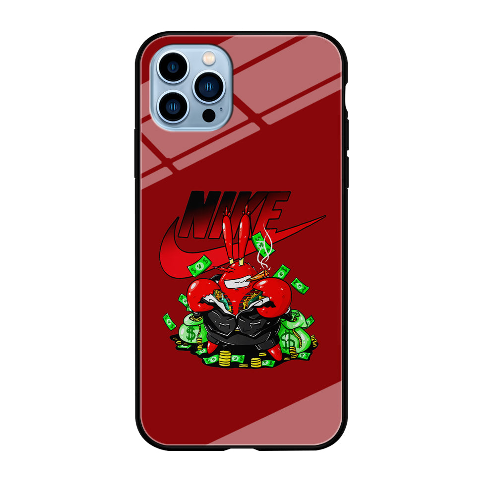 Nike Mr. Krabs Gangster iPhone 12 Pro Case