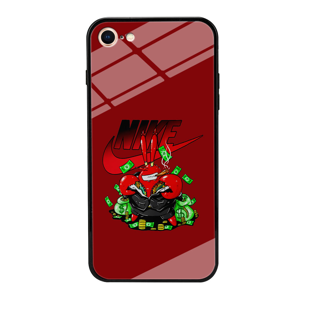 Nike Mr. Krabs Gangster iPhone SE 3 2022 Case