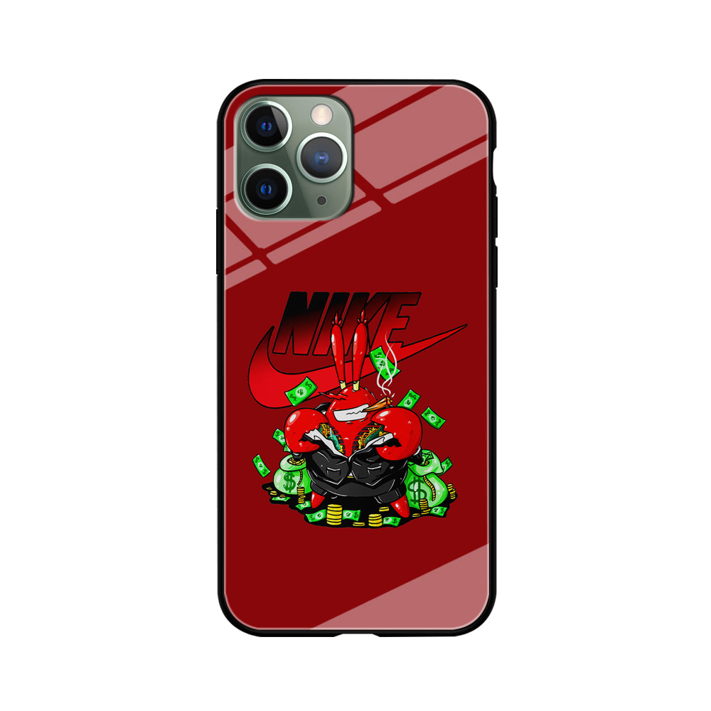 Nike Mr. Krabs Gangster iPhone 11 Pro Max Case