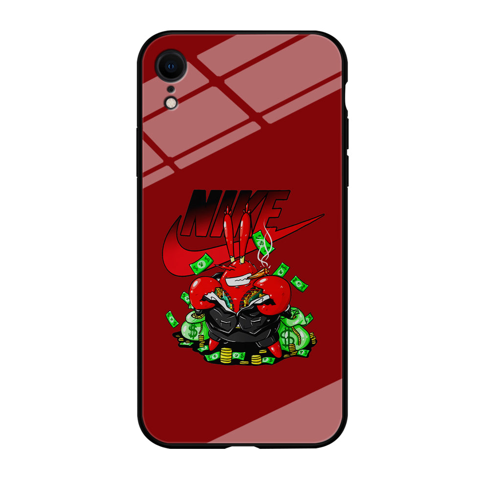 Nike Mr. Krabs Gangster iPhone XR Case