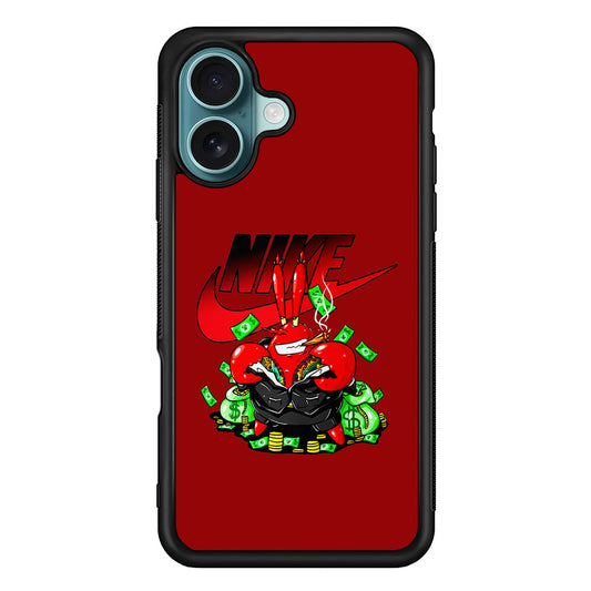 Nike Mr. Krabs Gangster iPhone 16 Plus Case - Altracase