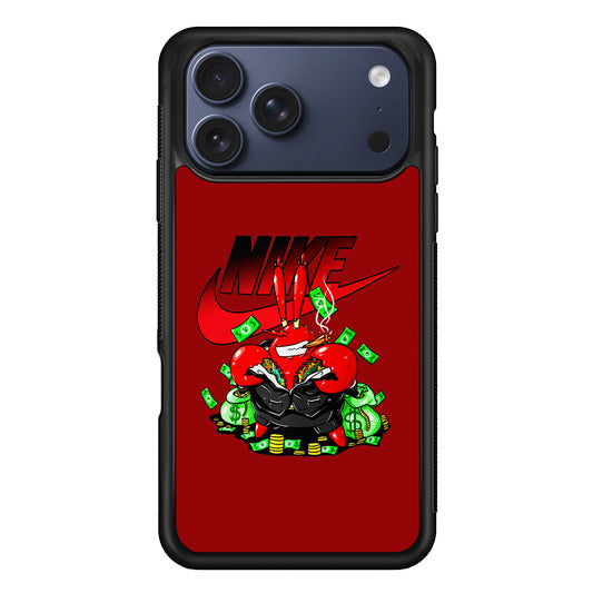Nike Mr. Krabs Gangster iPhone 17 Pro Case - Altracase