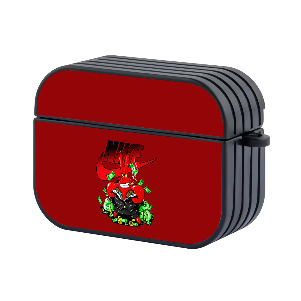 Nike Mr Krabs Gangster Mode Apple AirPods Pro 3 Case-AirPods Pro 3 Case-Altracase