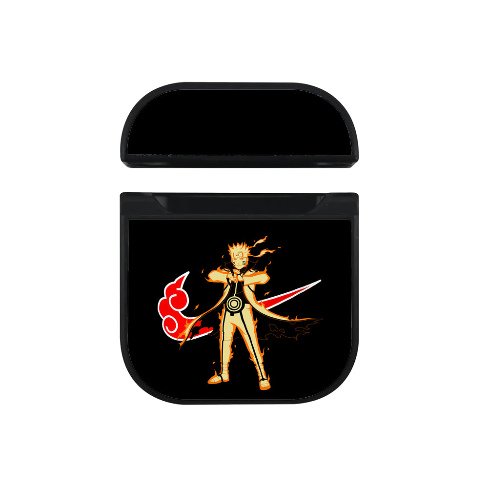 Nike Naruto Kurama Mode Apple AirPods Case-AirPod Case-Black-Altracase