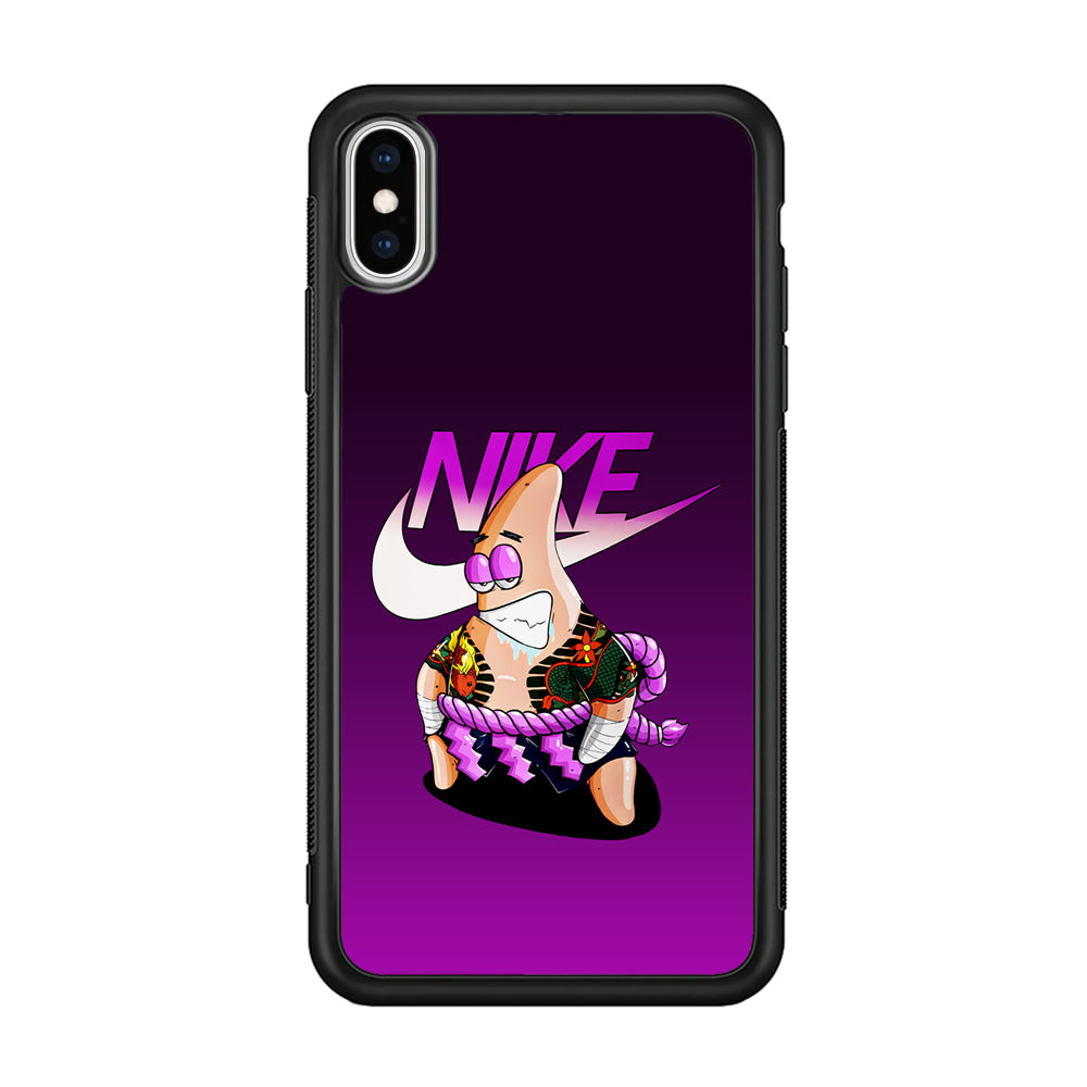 Nike Patrick Star Gangster iPhone X Case