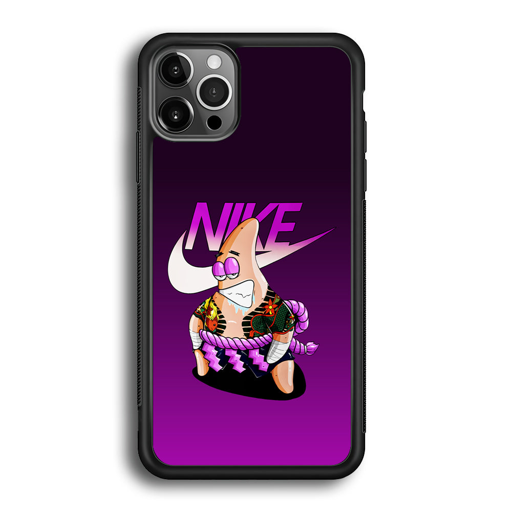 Nike Patrick Star Gangster iPhone 12 Pro Case