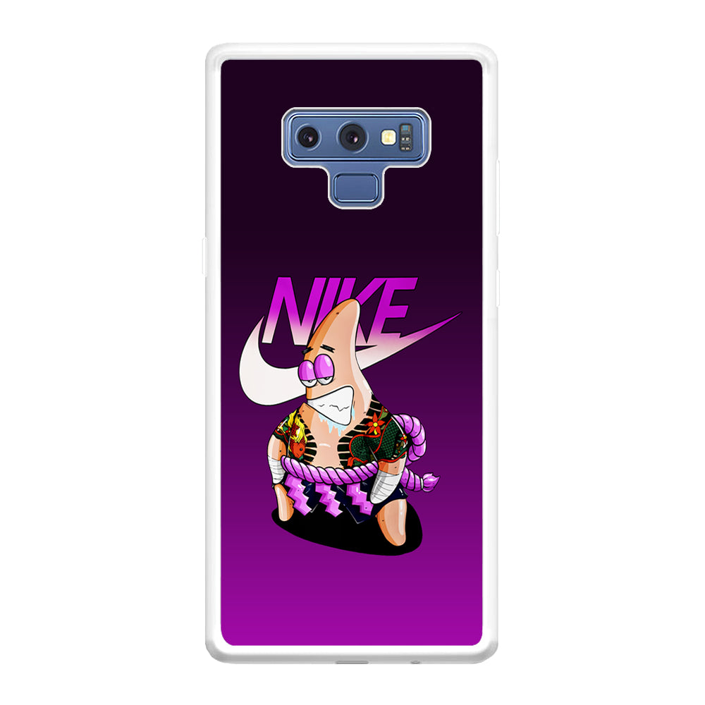 Nike Patrick Star Gangster Samsung Galaxy Note 9 Case